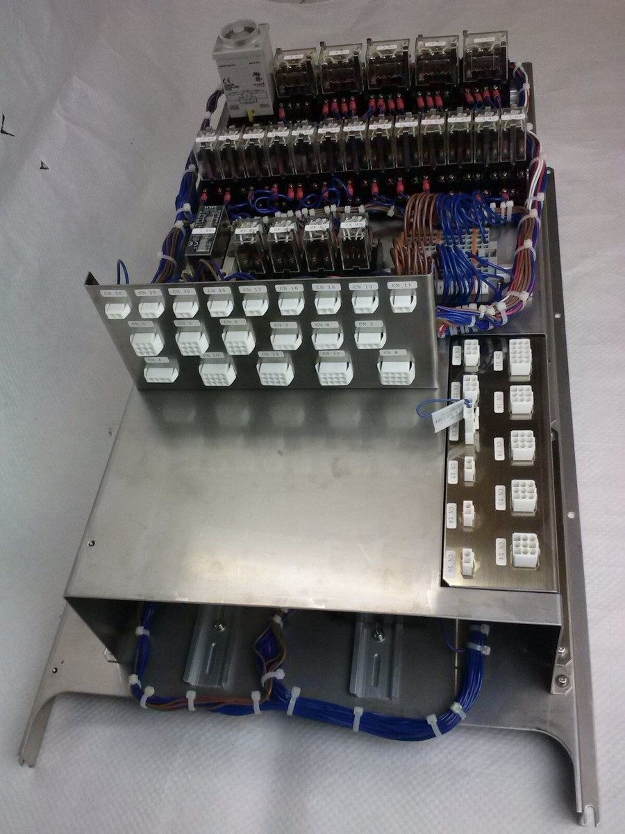 TEL Tokyo electron パワーボックス TEL Tokyo Electron Power Box Relay Units 1 & 2 Stack
