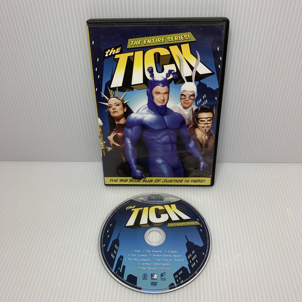 The Tick: Entire Series (DVD, 2002, Complete) All 9 Episodes