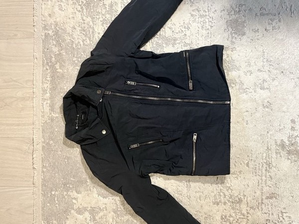 Women Diesel Biker Jacket Black 36