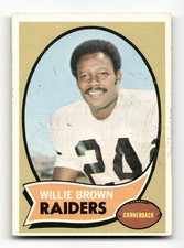 Willie Brown 1970 Topps #144 Oakland Raiders