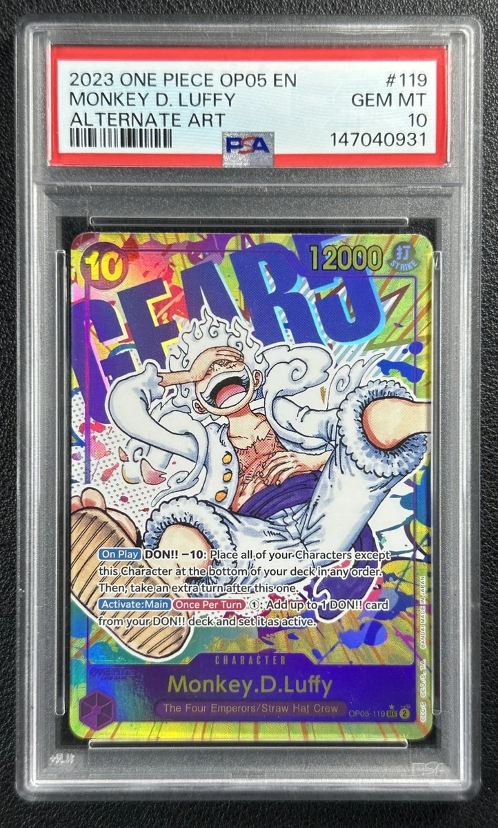 Monkey.D.Luffy OP05-119 Awakening of the New Era for sale | eBay