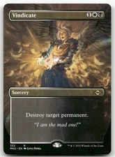 Vindicate (Borderless) #322 (NM) Modern Horizons 2 MH2 Magic MTG