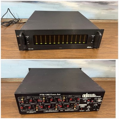 audio design associates power amplifier (PTM 1260)  Working Great