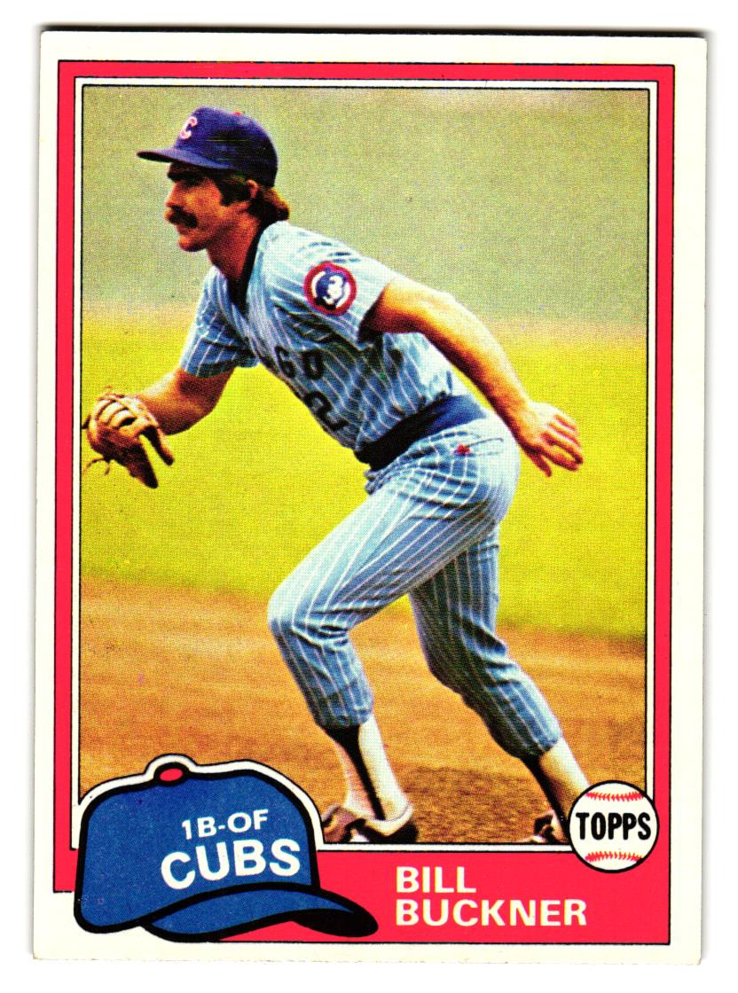 Bill Buckner #625 (Baseball Cards 1981 Topps) — is it worth grading?