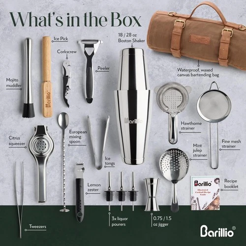 Barillio Bartender Kit Bag