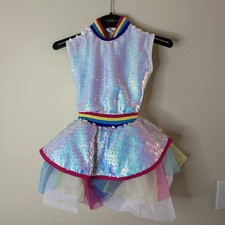 Revolution Dancewear  One for All  Costume   Multi-Color   MC  Read Description