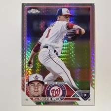 2023 Topps Chrome - Mackenzie Gore #216 Prism Refractor
