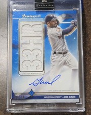 2023 Topps Luminaries Jose Altuve🔥 /10 Home Run Kings Auto Astros Sealed Signed
