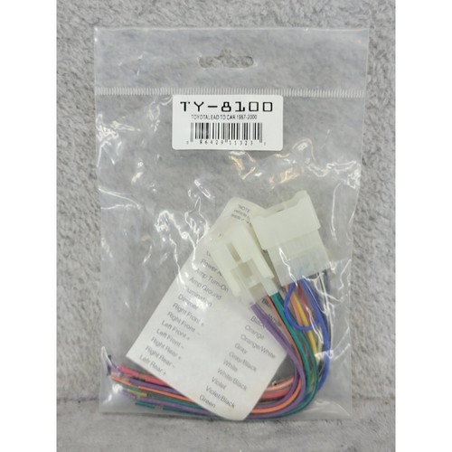 Toyota Stereo Radio Wire Harness Adapter TY-8100 Lead to Car 1987-2000 14-Pin