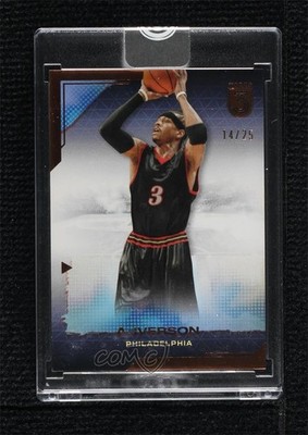 2023-24 Topps Three Bronze 14/25 Allen Iverson #97 HOF 16wc