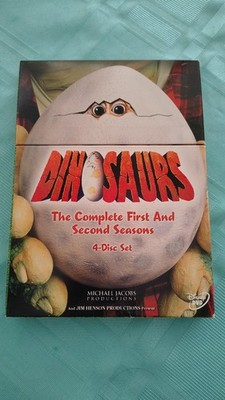 DINOSAURS - THE COMPLETE FIRST AND SECOND SEASONS (DVD, 2006, 4-DISC SET)