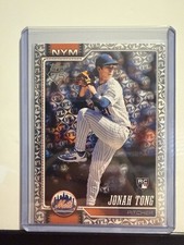 Topps 2026 Series 1 Jonah Tong Rookie New York Mets Baseball Card #4