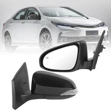 Left Driver Side View Door Mirror Compatible with 2014-2019 Toyota Corolla with