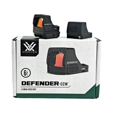 Vortex Defender-CCW Reflex Red Dot Sight 1x25mm, 6 MOA Reticle DFCCW-MRD6 NEW