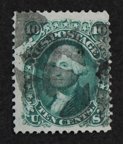 CKStamps: US Stamps Collection Scott#96 10c Washington Used Tiny Tear CV$250