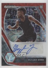2021-22 Panini Prizm Draft Picks Choice Red 78/88 Elyjah Goss #DP-EGO Auto 1pe9