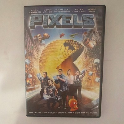 Pixels DVD Widescreen 2015 Sony Pictures Comedy Action Adam Sandler PG-13