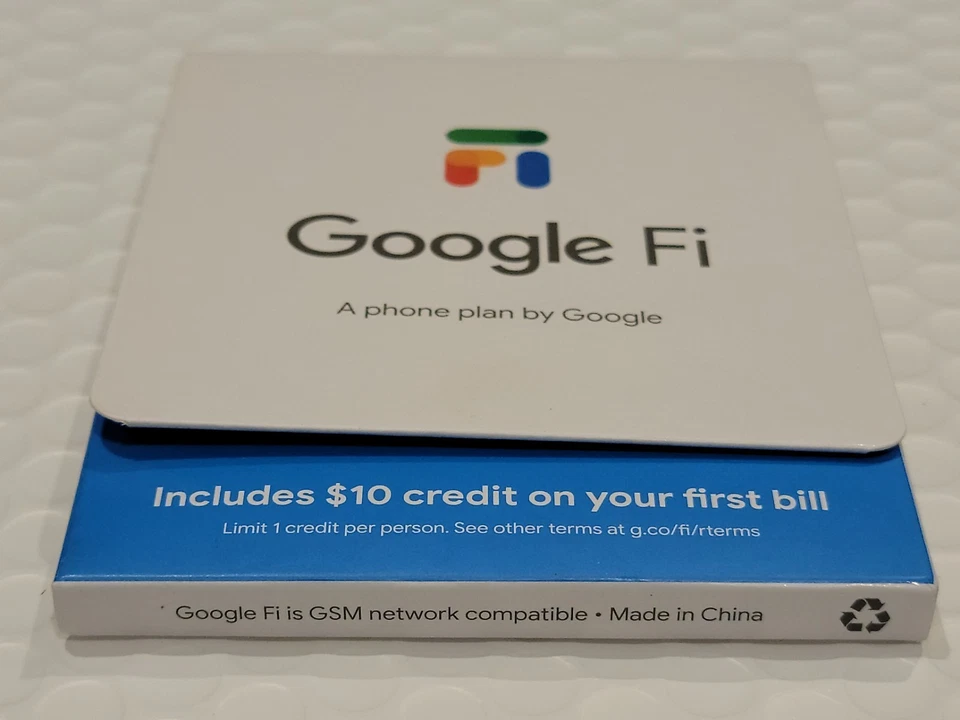 Google Fi Wireless US SIM Card Kit, T-Mobile AT&T Samsung Net10 Smartphone Plan - Image 3 of 4