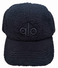 Alo Yoga Off-Duty Cap Micro Sherpa Solid Black Hat