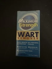 MAXIMUM STRENGTH LIQUID WART REMOVER 0.5oz BRAND NEW SEALED