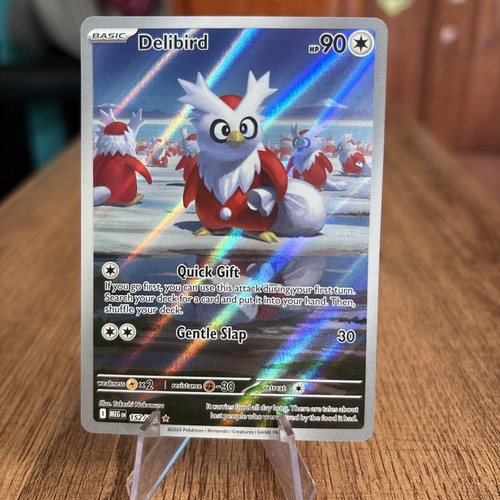Delibird Illustration Rare 152/132 Pokemon Mega Evolution Englisch IR