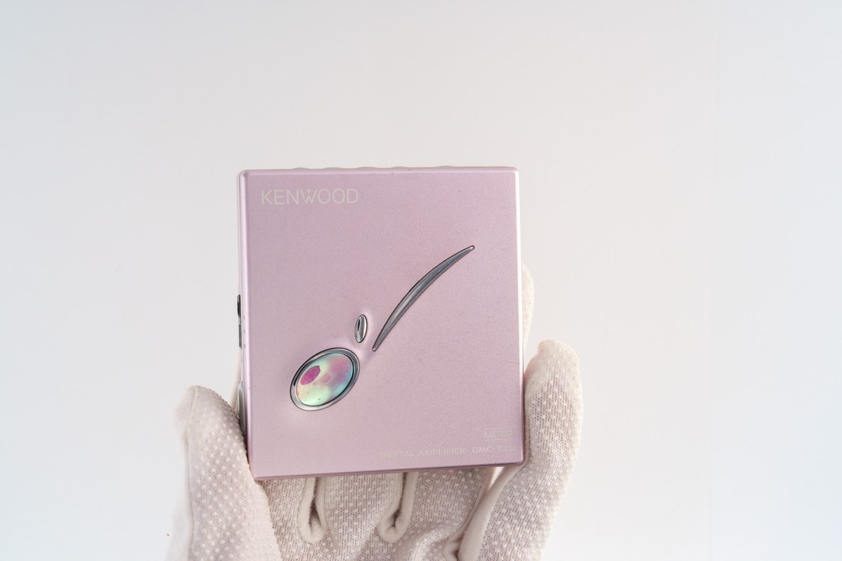 Kenwood DMC-T33 MiniDisc PINK Player MDLP [DEMO /PLAYS] | eBay