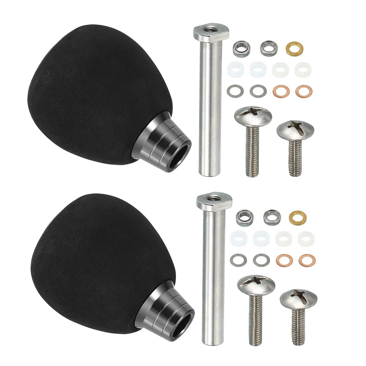 eva fishing reel knob T-bar Power For Conventional Reel The power handle is suitable for fishing reel in various sizes such as D/S brand fishing reel EKFan 40MM EVA Fishing Reel