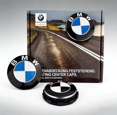4x Nabenabdeckung Nabendeckel Feststehend für BMW -  Floating Center Caps 56 mm