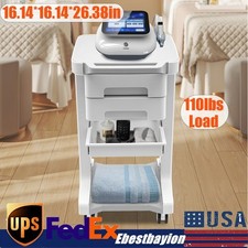 Beauty Salon Trolley Esthetician Cart Spa Rolling Equipment Storage Station