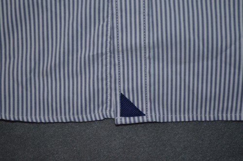 Untuckit Shirt Mens 3XL Blue White Striped Button Up Long Sleeve XXXL Polyester - Picture 2 of 13