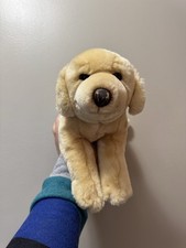 Animal Alley Plush Golden Labrador Retriever Yellow Lab Puppy Dog Beanbag VTG