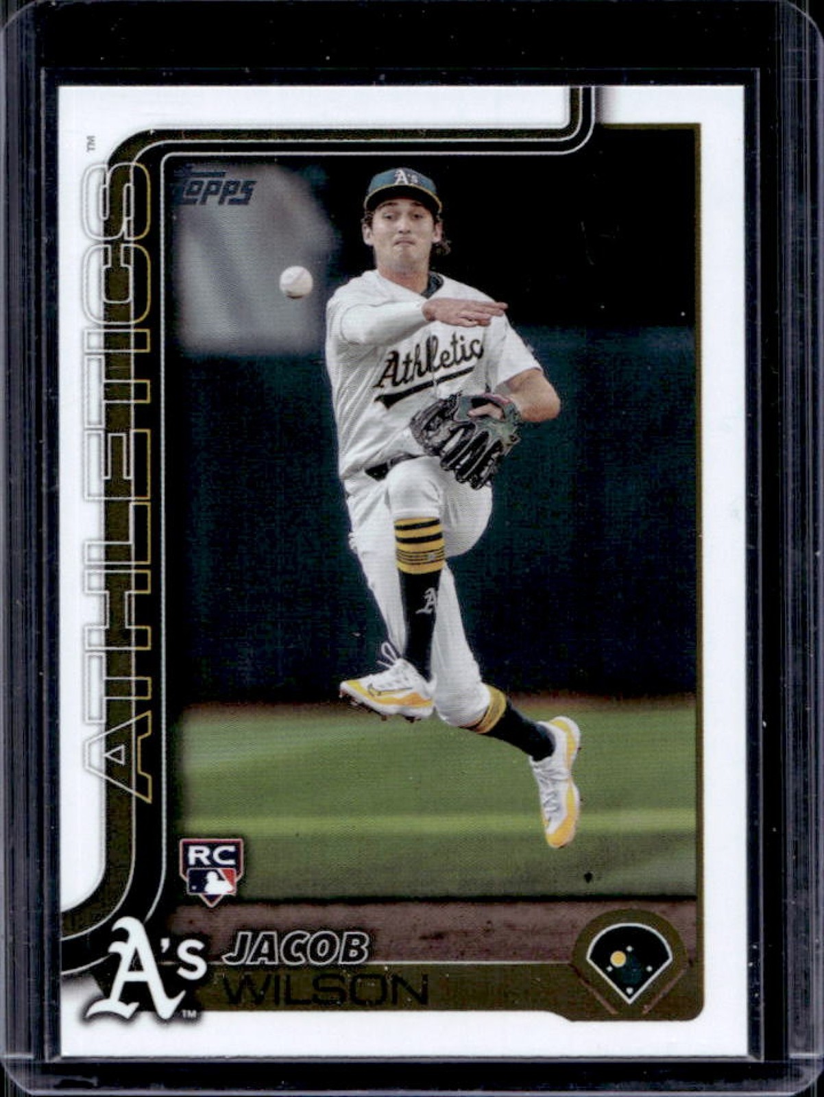 2025 Topps Jacob Wilson RC Rookie #314 Athletics