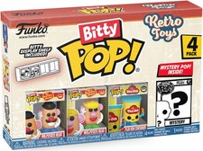 Retro Toys - Mr. Potato Head Mrs. Potato Head Play-Doh Container Bitty Pop! radio
