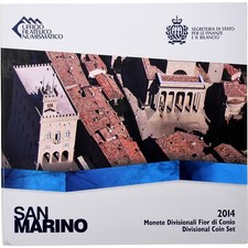 [#869913] San Marino, Set 1 ct. - 2 Euro, Coin card, 2014, Rome, MS