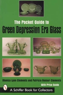 Green Depression Glass Pocket Guide inc Jadeite & Forest Green Patterns Prices