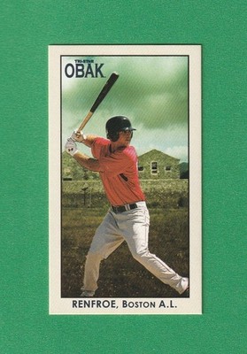 DAVID RENFROE 2010 Obak PROMO RC National Convention Mini #N23 Rookie Card NSCC*