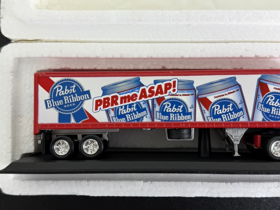 Matchbox Pabst Blue Ribbon PBR Semi Truck/Trailer W/ COA - Brand New - Image 3 of 4