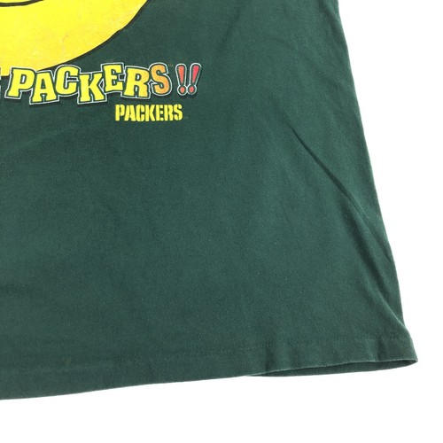 Vintage '90'S Game Day NFL Green Bay Packers Sports Print T-Shirt Made in US... - Picture 8 of 12
