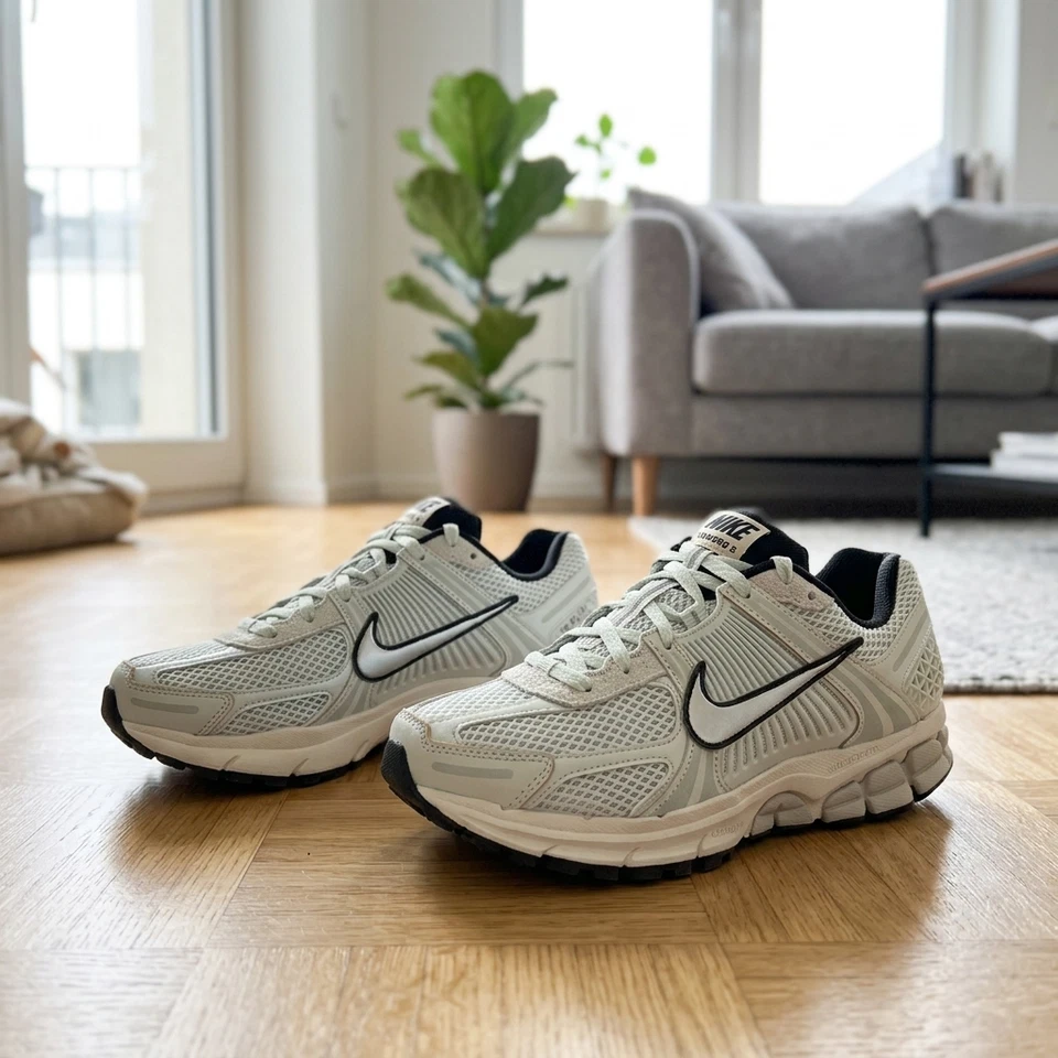Nike W ZOOM VOMERO 5 Light Silver/Chrome-Light Bone FN6742-001 EU 42 Neuve boite - Photo 1/4