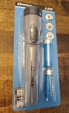 Dorcy LED Weather Resistant 30 Lumens Flashlight Gray
