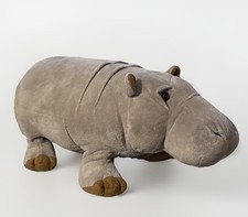 Disney's Worldwide Conservation  Hippopotamus  Stuffed Animal  16"   EUC  