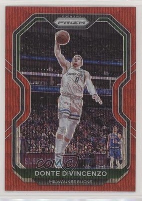2020-21 Panini Prizm Ruby Wave Prizm Donte DiVincenzo #50 09iq