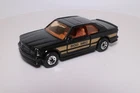 Vintage 1983 Matchbox Mercedes-Benz 500 SEC Black Gold Stripe China Toy Car
