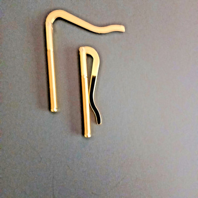 Gold Money Clips 2ea Replacements for Wallets, Purse or Money Bag New all Metal