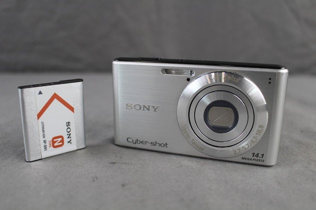 SONY Cyber Shot DSC-W530 Silver Digital Camera 14.1MP 4x