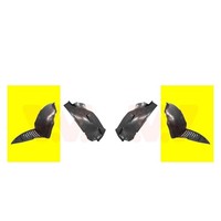 Set Radhausschale Vorne Links Rechts Passend FüR Peugeot 407 SW 6E_ 6D_