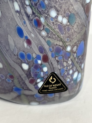 Vaso Isola di Wight viola fatto a mano in Inghilterra - Foto 2 di 11