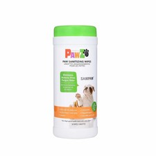 Protex PawZ SaniPaw Odor Eliminating Dog Paw Wipes 60 60 Count pack of 1 