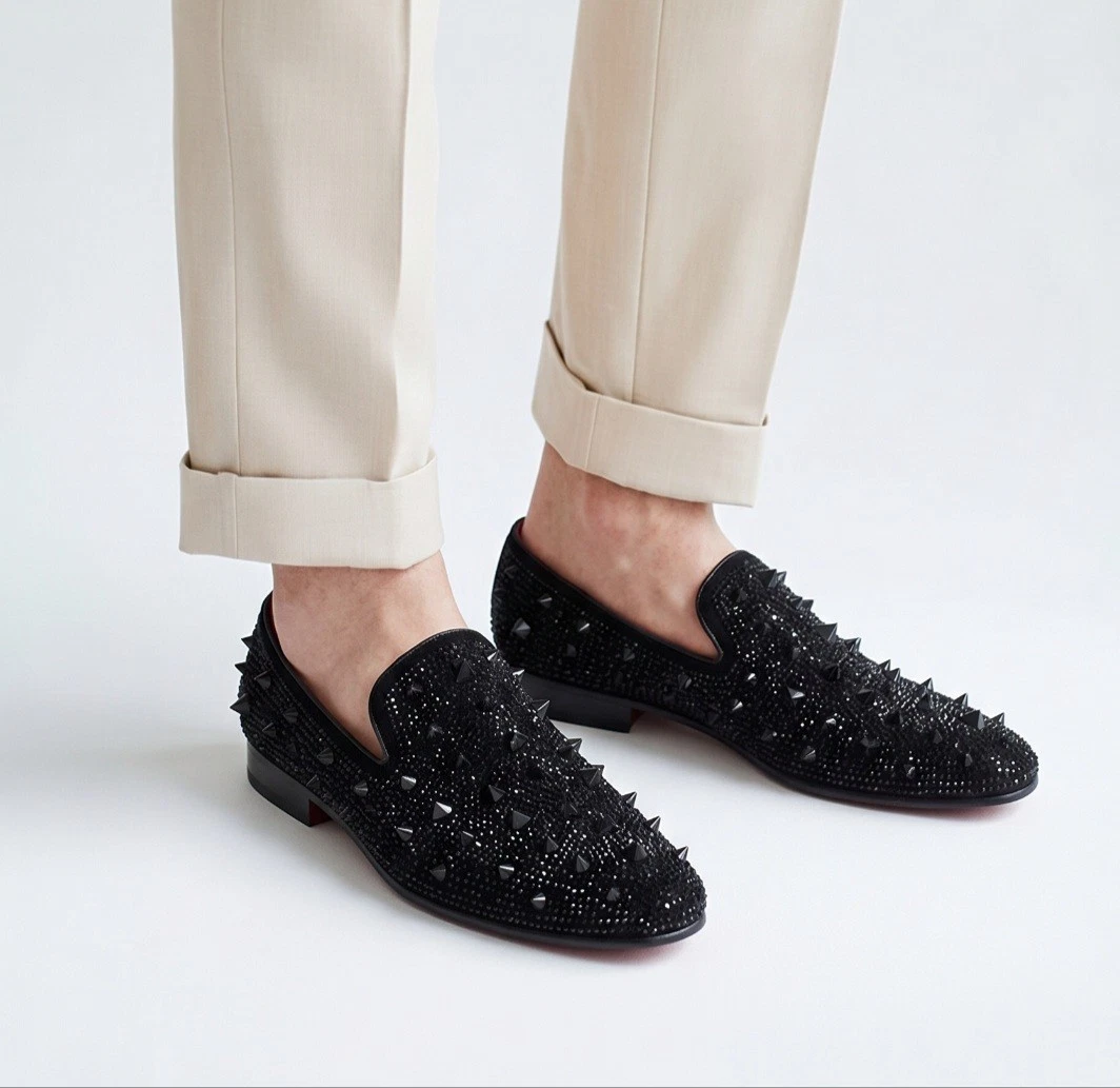 Spiked Loafers in Men display picture 1