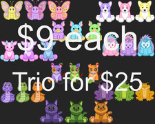 Webkinz lil kinz trios 9 or 3/ 25 PICK ONE Virtual pet code sent via message